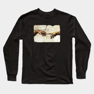 The Creation of Adam Long Sleeve T-Shirt